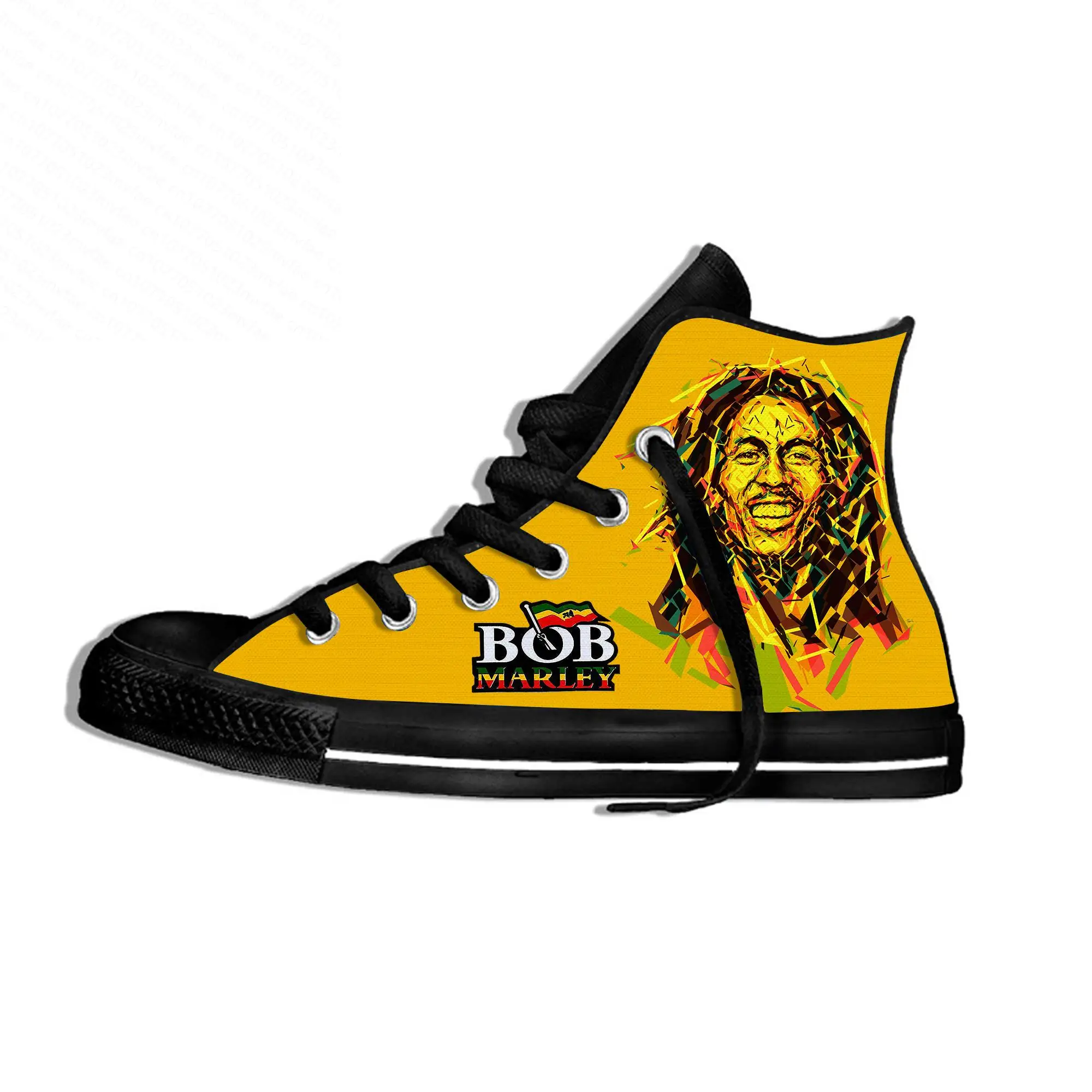 Забавные модные легкие тканевые кроссовки Legend Bob Marley Reggae Star Rasta Music с высоким берцем, повседневные дышащие кроссовки для мужчин и женщин
Забавные модные легкие тканевые кроссовки Legend Bob Marley Reggae Star Rasta Music с высоким берцем, повседневные дышащие кроссовки для мужчин и женщин