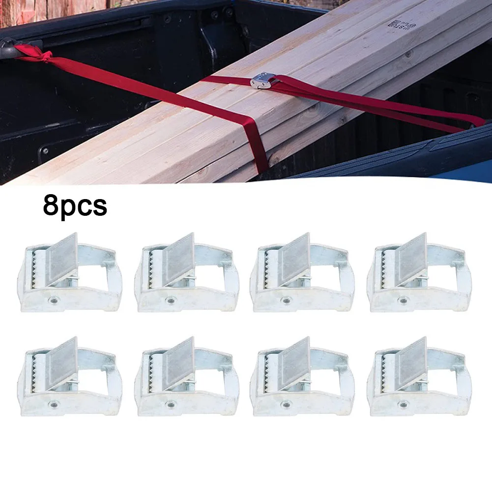 8pcs Buckle For Tie-down Strap Zinc Alloy Buckles For Heavy Duty Tie‑Down Cargoes Strap Fixed Tensioner Household Accessories
8pcs Buckle For Tie-down Strap Zinc Alloy Buckles For Heavy Duty Tie‑Down Cargoes Strap Fixed Tensioner Household Accessories