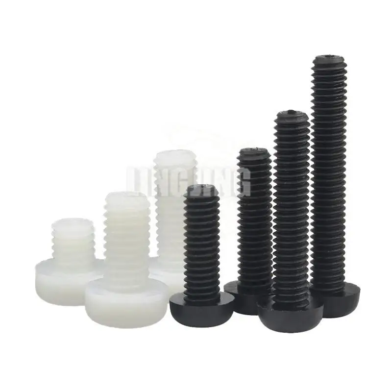 10/20/50PCS M2 M2.5 M3 M4 M5 M6 M8 MetricThreaded Black White Nylon Plastic Phillips PanHead Cross Round Screw Bolt L=5mm-25mm
10/20/50PCS M2 M2.5 M3 M4 M5 M6 M8 MetricThreaded Black White Nylon Plastic Phillips PanHead Cross Round Screw Bolt L=5mm-25mm