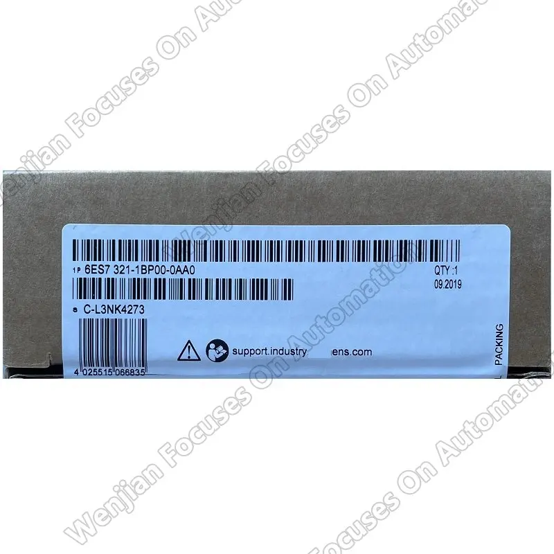 PLC 6ES7321-1BP00-0AA0 S7-300 6es7321-1bp00-0aa0 Digital Input SM 321 Potential Isolation Is Divided Into Groups
PLC 6ES7321-1BP00-0AA0 S7-300 6es7321-1bp00-0aa0 Digital Input SM 321 Potential Isolation Is Divided Into Groups