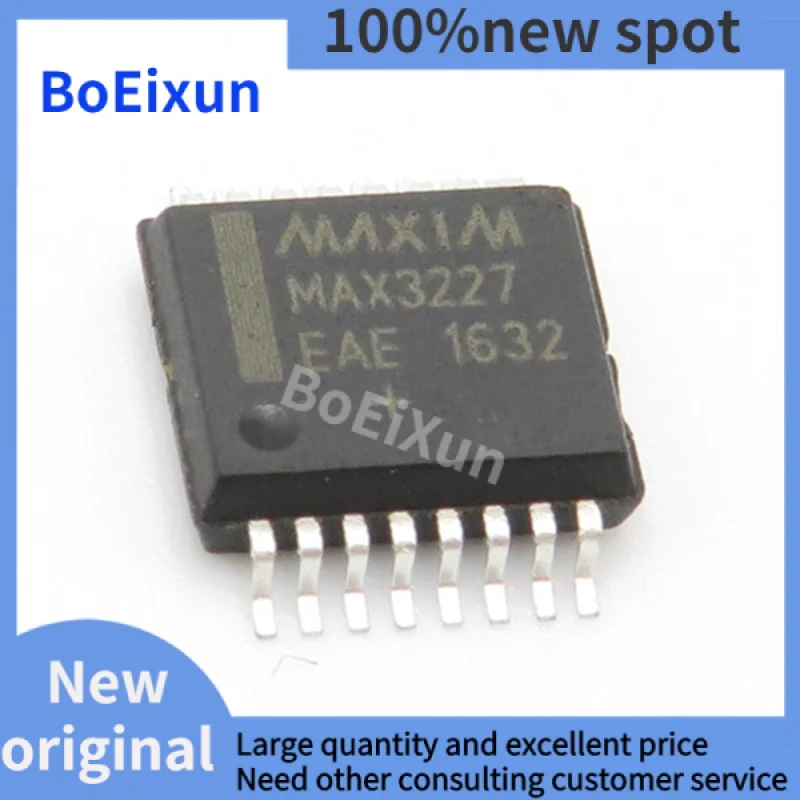 1-10 PCS MAX3227EAE+T Patch SSOP-16 MAX3227 MAXIM Transceiver Chip Brand New Original In Stock
1-10 PCS MAX3227EAE+T Patch SSOP-16 MAX3227 MAXIM Transceiver Chip Brand New Original In Stock