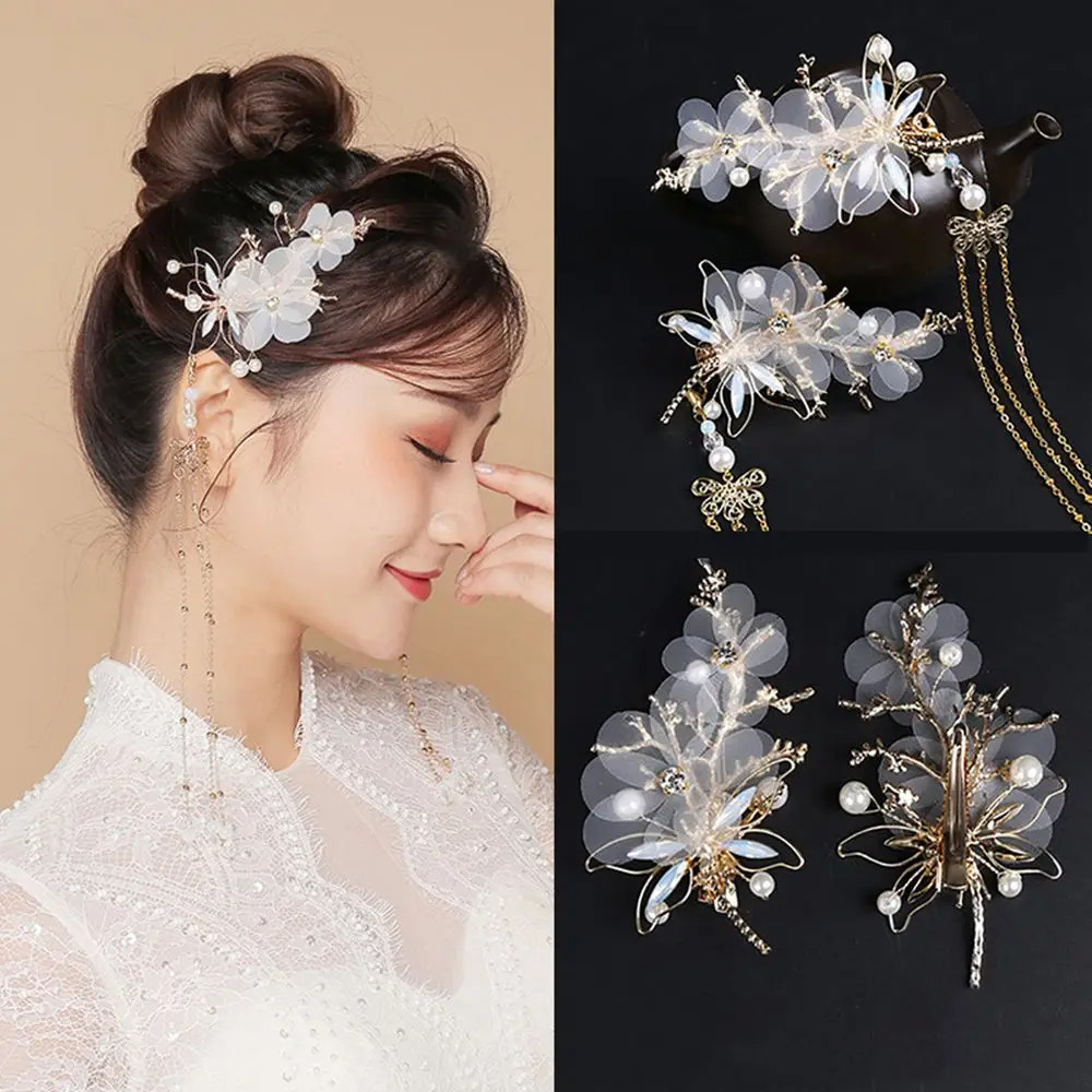 Classical Style Hair Accessories Dragonfly Butterfly Traditional Chinese Headwear Tassel Hairpin Hair Clips
Classical Style Hair Accessories Dragonfly Butterfly Traditional Chinese Headwear Tassel Hairpin Hair Clips