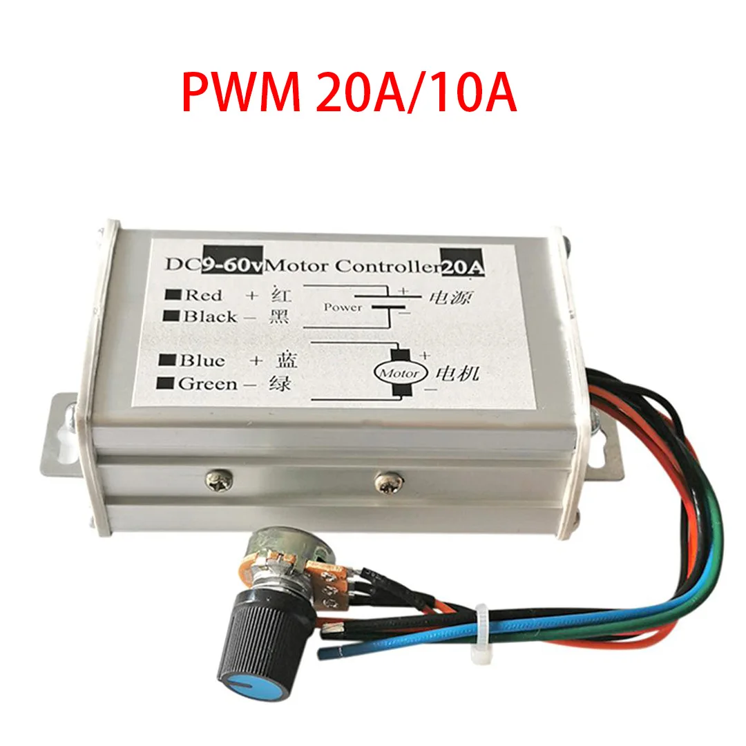 9V12V24V36V48V60V PWM регулятор двигателя пост. Тока 20A контроллер двигателя в металлическом корпусе 9В-60В
9V12V24V36V48V60V PWM регулятор двигателя пост. Тока 20A контроллер двигателя в металлическом корпусе 9В-60В
