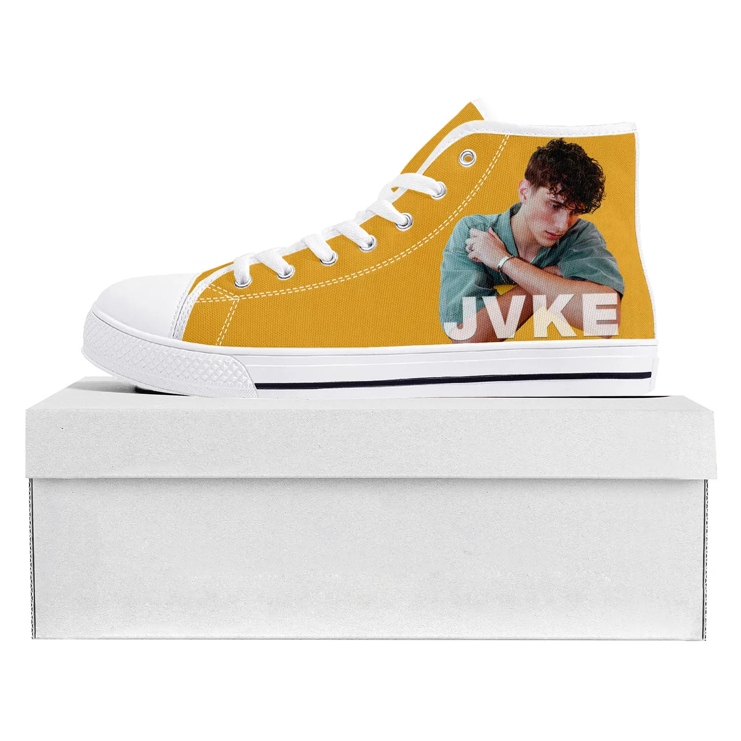 JVKE Popular Singer Pop Music High Top High Quality Sneakers Mens Womens Teenager Canvas Sneaker Casual Couple Shoes Custom Shoe
JVKE Popular Singer Pop Music High Top High Quality Sneakers Mens Womens Teenager Canvas Sneaker Casual Couple Shoes Custom Shoe