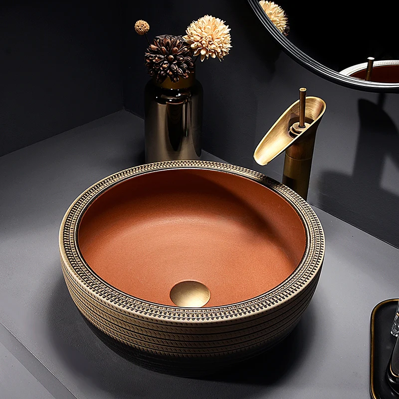 Jingdezhen ceramic sink wash basin Ceramic Counter Top Wash Basin Bathroom Sinks art basin sink
Jingdezhen ceramic sink wash basin Ceramic Counter Top Wash Basin Bathroom Sinks art basin sink