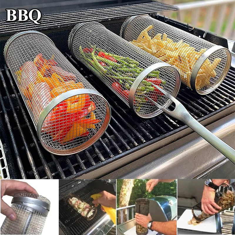 20cm/30cm Stainless Barbecue Rack Cooking Grill Grate Outdoor Round BBQ Campfire Grid Family Travel Camping Picnic Cookware Easy
20cm/30cm Stainless Barbecue Rack Cooking Grill Grate Outdoor Round BBQ Campfire Grid Family Travel Camping Picnic Cookware Easy