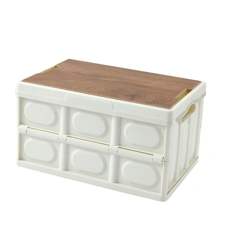 NEW-55L Portable Large-Capacity Wooden Cover PP Folding Camping Equipment Storage Box Outdoor Travel Tool Box
NEW-55L Portable Large-Capacity Wooden Cover PP Folding Camping Equipment Storage Box Outdoor Travel Tool Box