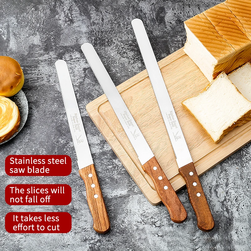 10'' 12'' 14'' Serrated Blade Knife Bread and Cake Slicer Wedding Cake Knife for Slicing Breads Cakes
10'' 12'' 14'' Serrated Blade Knife Bread and Cake Slicer Wedding Cake Knife for Slicing Breads Cakes