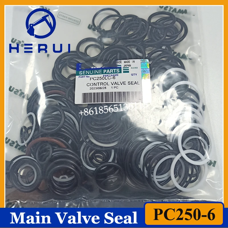 PC200-6 PC210-6 PC220-6 PC250-6 Control Valve Seal Kit for Komatsu Main Valve Seal Kit
PC200-6 PC210-6 PC220-6 PC250-6 Control Valve Seal Kit for Komatsu Main Valve Seal Kit