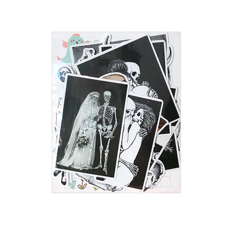 23pcs Creative Skull love stickers/Scrapbooking Stickers /Decorative Sticker /DIY Craft Photo Albums
23pcs Creative Skull love stickers/Scrapbooking Stickers /Decorative Sticker /DIY Craft Photo Albums