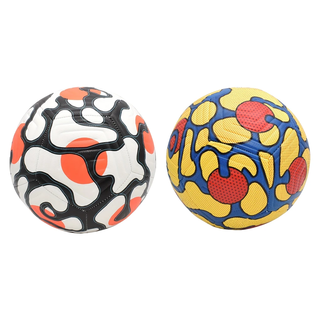 

New Soccer Balls Official Size 5 Machine Stitched Panels Soccer Ball Ballon De Foot Team Training Footy Ball for Children Adults