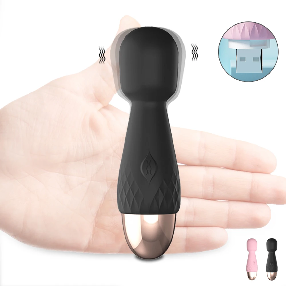 Magic Wand AV Vibrator for Women Wireless Rechargeable Clitoris Stimulator Mini Massager Sex Toys Female for Adult Goods Massage Magic Wand AV Vibrator for Women Wireless Rechargeable Clitoris Stimulator Mini Massager Sex Toys Female for Adult Goods Massage