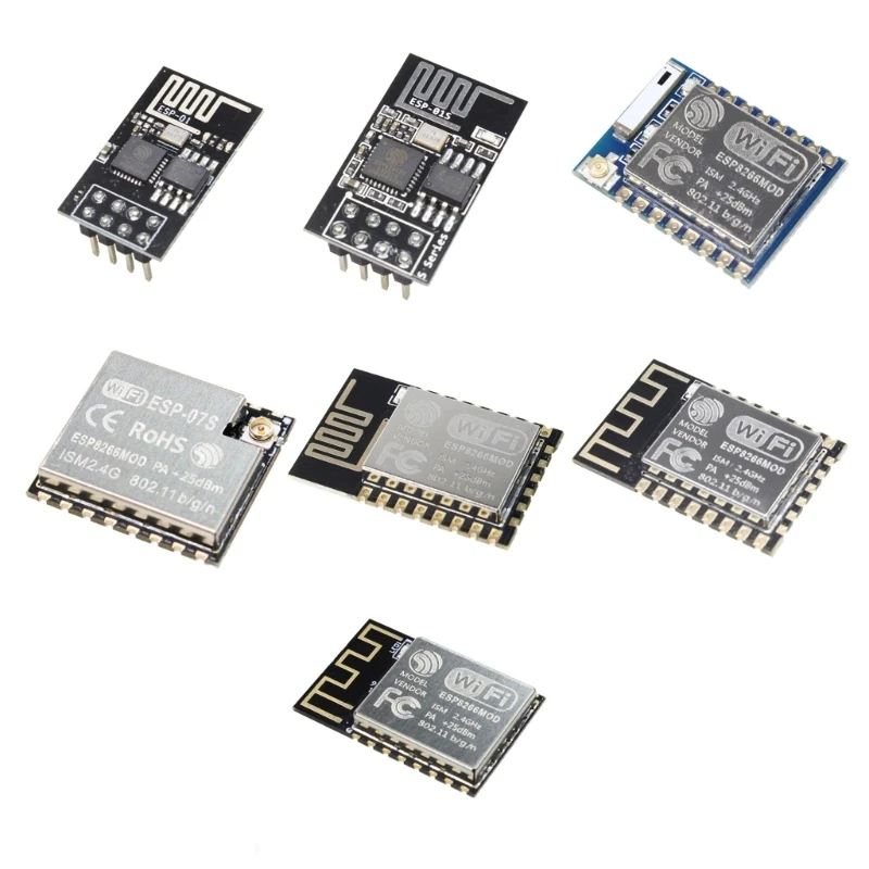 ESP8266 ESP-01 ESP-01S Последовательный беспроводной модуль WIFI Приемопередатчик 3,3 В
ESP8266 ESP-01 ESP-01S Последовательный беспроводной модуль WIFI Приемопередатчик 3,3 В
