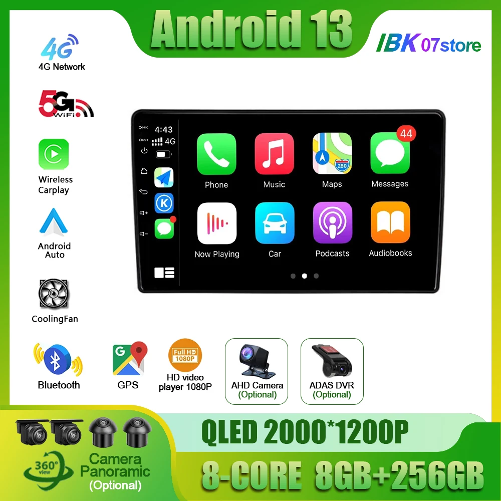 For Citroen C5 2008 - 2017 Android13 9 Inch Car Radio Car Video Players CarPlay Android Auto Navigation Multimedia autoradio
For Citroen C5 2008 - 2017 Android13 9 Inch Car Radio Car Video Players CarPlay Android Auto Navigation Multimedia autoradio