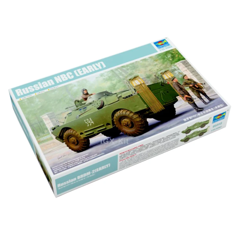 

Trumpeter 05513 1/35 Russian NBC Early Scout Reconnaissance Vehicle Car Military Plastic Assembly Toy Craft Model Building Kit