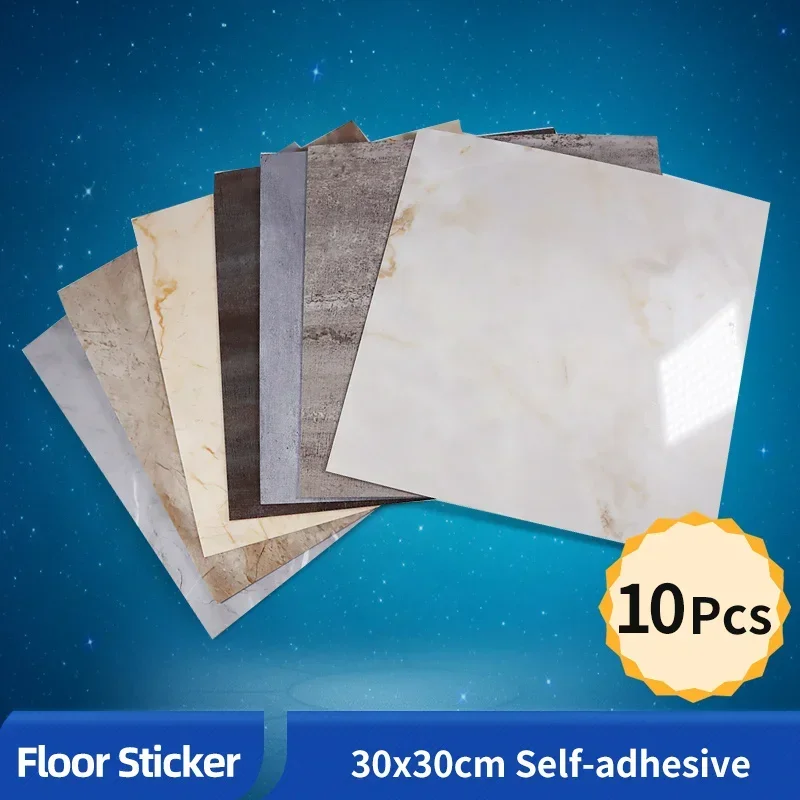 10pcs 30cm Flat PVC Imitation Marble Tile Floor Stickers Self-adhesive Wall Stickers Waterproof Bathroom Decals room decoration
10pcs 30cm Flat PVC Imitation Marble Tile Floor Stickers Self-adhesive Wall Stickers Waterproof Bathroom Decals room decoration