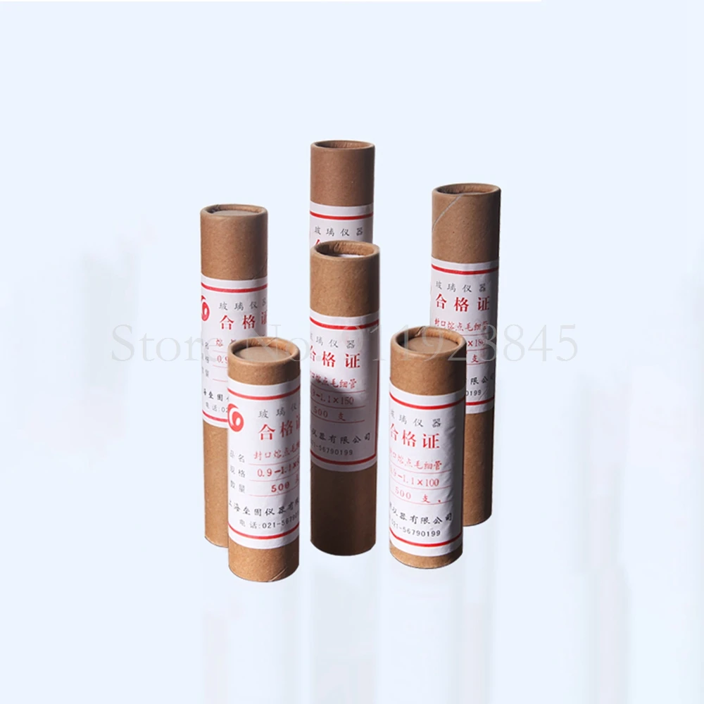 500pcs/box Lab 0.9-1.1mm Glass Melting Point Capillary Pipette microcapillary tube with Length 80mm to 200mm Seal or No Seal End
500pcs/box Lab 0.9-1.1mm Glass Melting Point Capillary Pipette microcapillary tube with Length 80mm to 200mm Seal or No Seal End