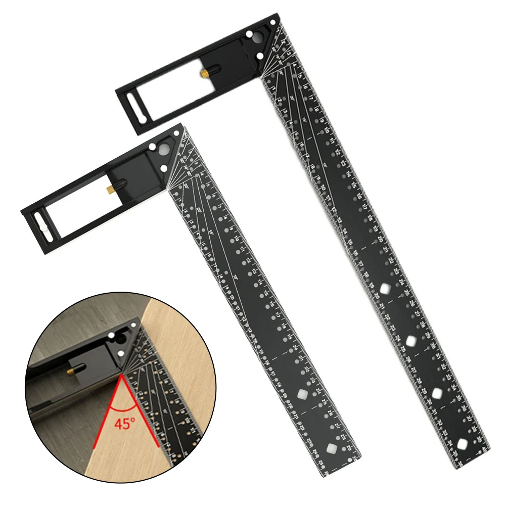 1PC 30/40cm Universal Multi-Angle Precise Measuring Ruler Tool Gauge Right Angle For Drawing Woodworking Tools
1PC 30/40cm Universal Multi-Angle Precise Measuring Ruler Tool Gauge Right Angle For Drawing Woodworking Tools