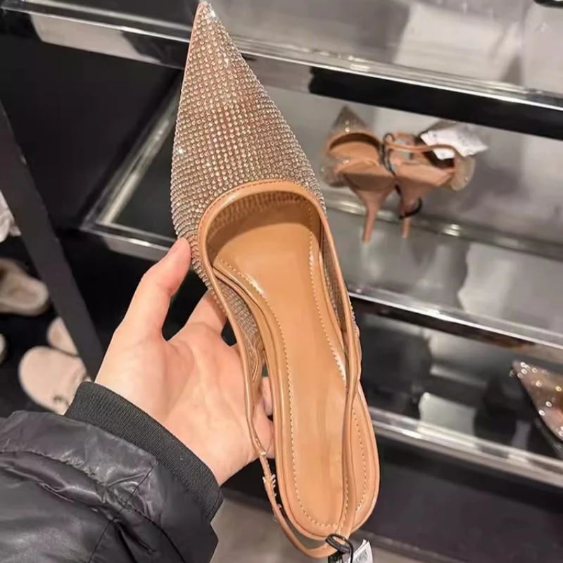 Spring/Summer New Pointed Shallow Mouth PVC Water Diamond Sexy Single Shoes Thin High Heels Banquet Dress Versatile Women Sandal
Spring/Summer New Pointed Shallow Mouth PVC Water Diamond Sexy Single Shoes Thin High Heels Banquet Dress Versatile Women Sandal