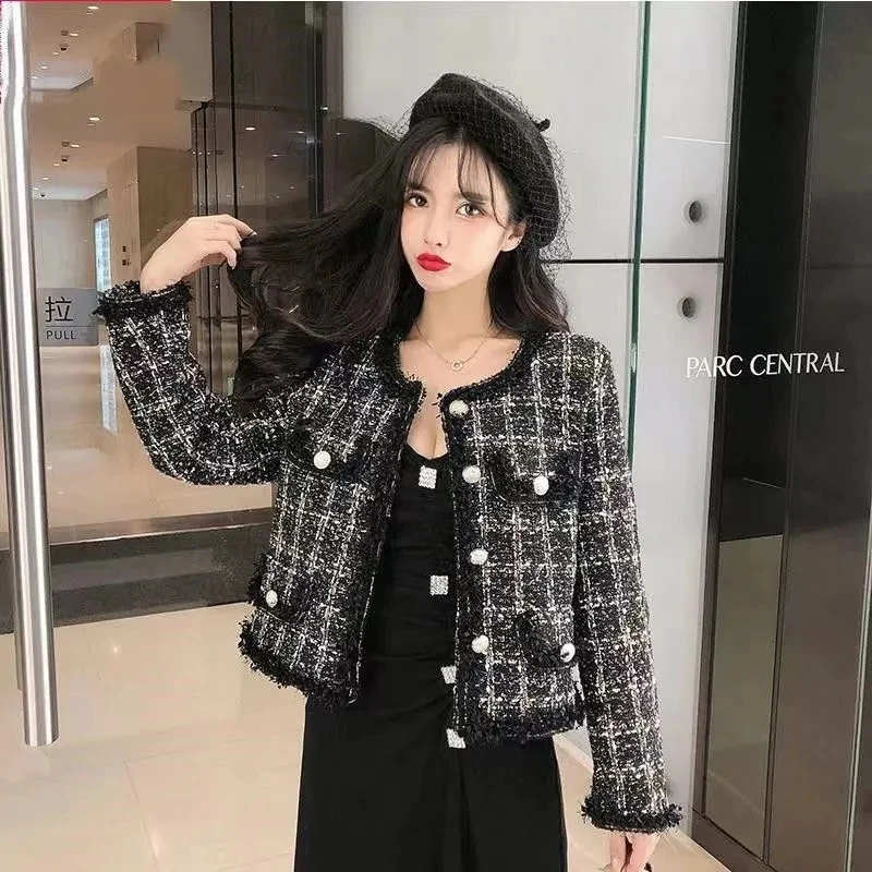 Spring Autumn New Chic Foul Words Intimate Jacket Women Outwear Fashion Loose Tassel Single-breasted Woolen Coat Short Tops
Spring Autumn New Chic Foul Words Intimate Jacket Women Outwear Fashion Loose Tassel Single-breasted Woolen Coat Short Tops
