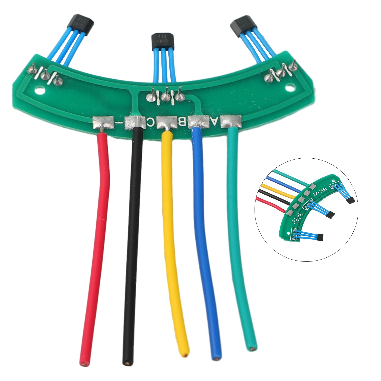 Ebike Hall Electric Scooter Hall Sensor 120° 413F PCB Cable For 3 Wheel Motor Electric Vehicles Motor Accessories
Ebike Hall Electric Scooter Hall Sensor 120° 413F PCB Cable For 3 Wheel Motor Electric Vehicles Motor Accessories