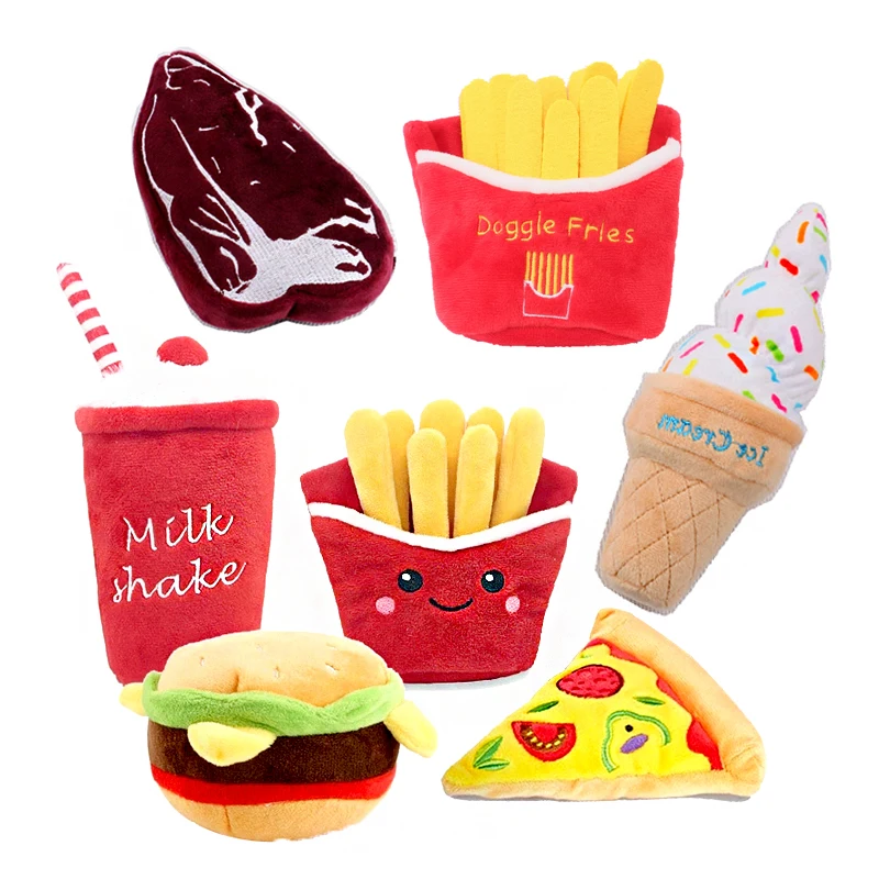 Pet Plush Toy, Dog Chew, Squeak Toys, Puppy Interactive Play, Sounding Supplies, Cute, French Fries, Burger, Meat, Funny
Pet Plush Toy, Dog Chew, Squeak Toys, Puppy Interactive Play, Sounding Supplies, Cute, French Fries, Burger, Meat, Funny