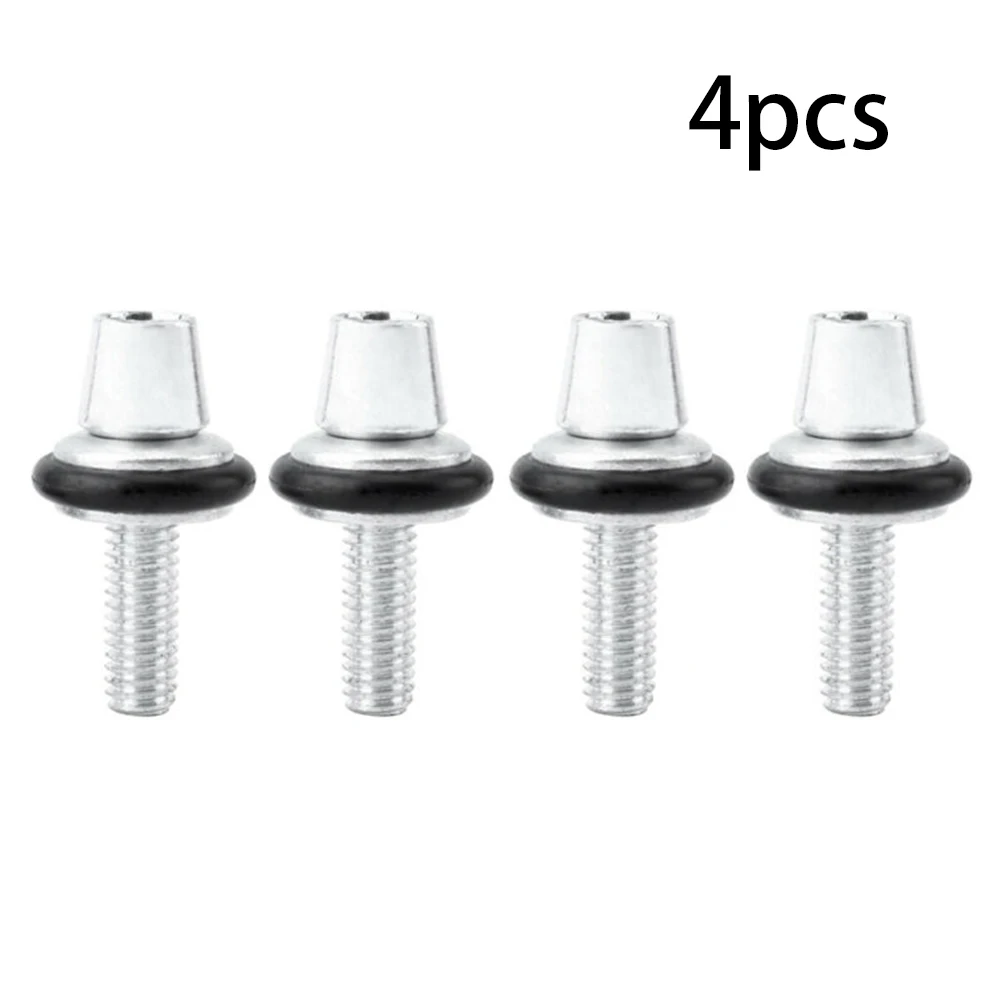 4pcs Bike V Brake Screws Aluminum Alloy Resistant To Moisture Caliper Fixed Screws M6 Adjuster Bolts For Road Bike Mountain Bike
4pcs Bike V Brake Screws Aluminum Alloy Resistant To Moisture Caliper Fixed Screws M6 Adjuster Bolts For Road Bike Mountain Bike