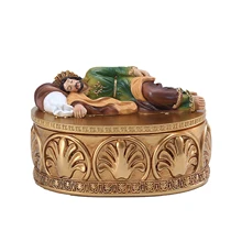 Bracelet Box Hand Carved Figurine Crafts Vintage Jewelry Storage Box For Objects Storage Catholic Gift Box Dresser Keepsake
Bracelet Box Hand Carved Figurine Crafts Vintage Jewelry Storage Box For Objects Storage Catholic Gift Box Dresser Keepsake