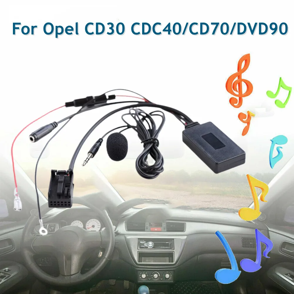 Car Wireless Music Adapter Aux Audio Cable Fit For Opel CD30 CDC40/CD70/DVD90 Audio Cable Microphone Car Electronics Accessories
Car Wireless Music Adapter Aux Audio Cable Fit For Opel CD30 CDC40/CD70/DVD90 Audio Cable Microphone Car Electronics Accessories