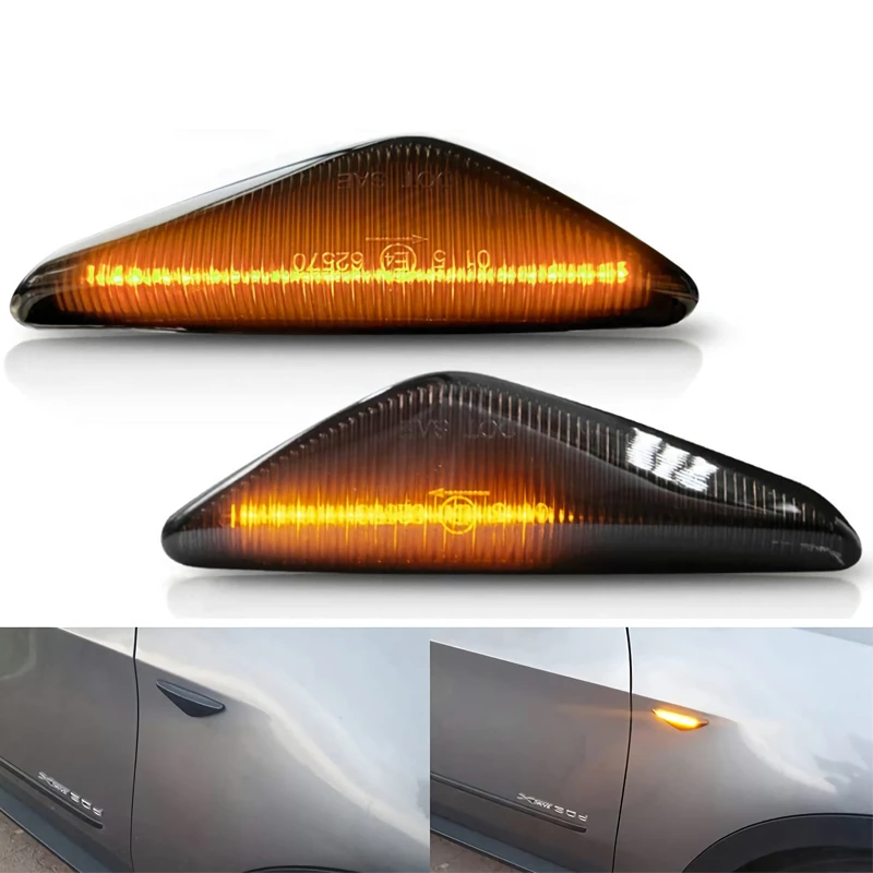 2Pcs LED Side Marker Turn Signal Light For BMW X3 F25 X5 E70 X6 E71 No Error Blinker Flowing Water Blinker Flashing Lights
2Pcs LED Side Marker Turn Signal Light For BMW X3 F25 X5 E70 X6 E71 No Error Blinker Flowing Water Blinker Flashing Lights