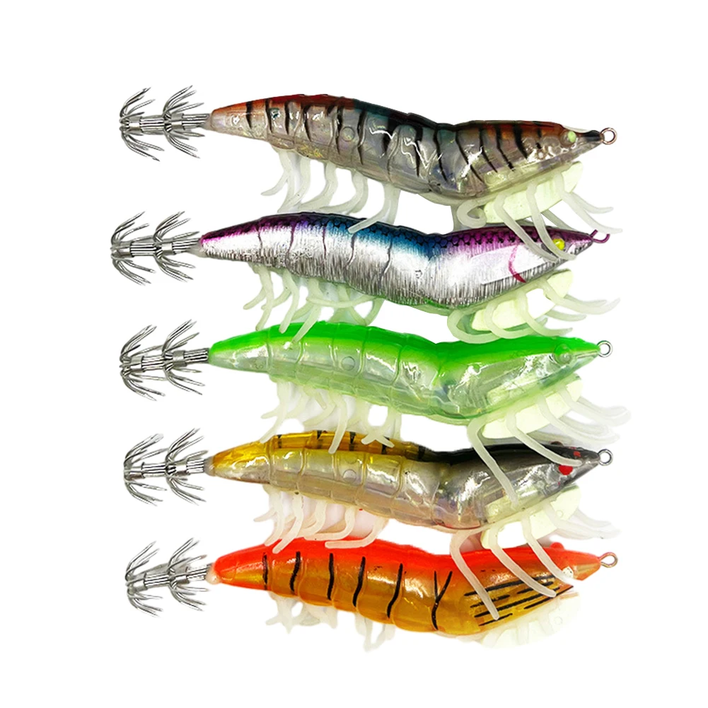 Squid Bait Squid Hook Wood Shrimp Squid Hook Soft Leg Shrimp Lure Bait Bead Swivels Hook For Fishing Tackle Lure Accessories
Squid Bait Squid Hook Wood Shrimp Squid Hook Soft Leg Shrimp Lure Bait Bead Swivels Hook For Fishing Tackle Lure Accessories