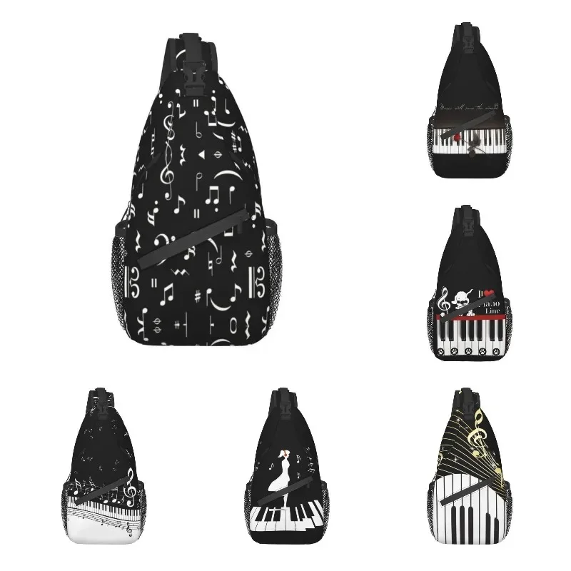 Music Note Design Crossbody Sling Backpack Men Custom Fashion Piano Keys Shoulder Chest Bag For Cycling Camping Daypack
Music Note Design Crossbody Sling Backpack Men Custom Fashion Piano Keys Shoulder Chest Bag For Cycling Camping Daypack