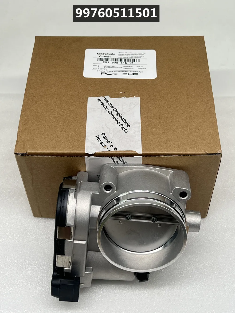 

Brand New Made In Germany Genuine Throttle Body Housing Assembly OEM 99660511501 For Porsche Panamera Cayman Boxster Cayenne