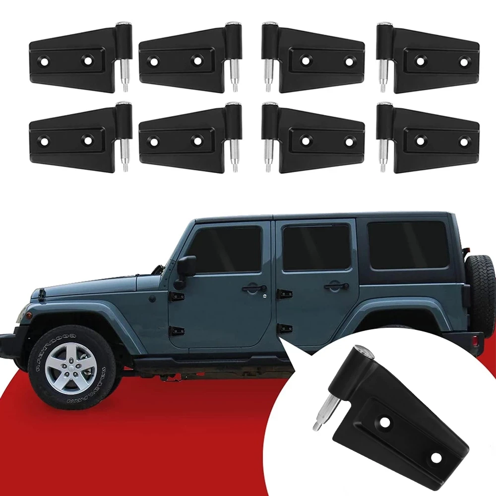 4 PCS Aluminium Coated Door Side Hinge For Wrangler JK JL JT 2007+ Road Steel Door Hinge Kit Not Door Hinge Cover Decor
4 PCS Aluminium Coated Door Side Hinge For Wrangler JK JL JT 2007+ Road Steel Door Hinge Kit Not Door Hinge Cover Decor