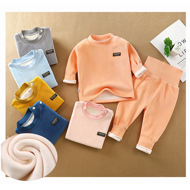 0-4T Toddler Kids Pajamas baby Girls Boys 100% cotton Sleepwear Thicken warm Nightwear infant baby Clothes Pijama outfits
0-4T Toddler Kids Pajamas baby Girls Boys 100% cotton Sleepwear Thicken warm Nightwear infant baby Clothes Pijama outfits