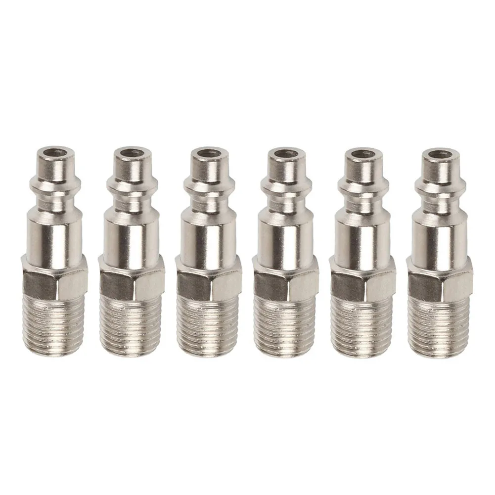 Brand New Quick Connector Accessories Silver 1/4Inch Air Hose Fitting Connector NPT Male Threads Pneumatic Tool
Brand New Quick Connector Accessories Silver 1/4Inch Air Hose Fitting Connector NPT Male Threads Pneumatic Tool
