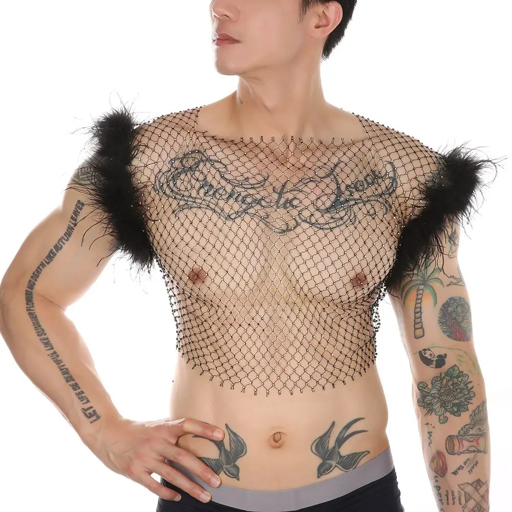 Sexy Men Fish Net Mesh Tank Tops Sleeveless Vest Gym Training Tank Top Sport Clothing Underwear See-through Gay Erotic Lingerie
Sexy Men Fish Net Mesh Tank Tops Sleeveless Vest Gym Training Tank Top Sport Clothing Underwear See-through Gay Erotic Lingerie