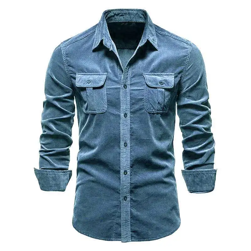 Spring Autumn Japanese Corduroy Men's Business Slim Leisure Village Shirt Lapel Long Sleeve New Coat
Spring Autumn Japanese Corduroy Men's Business Slim Leisure Village Shirt Lapel Long Sleeve New Coat