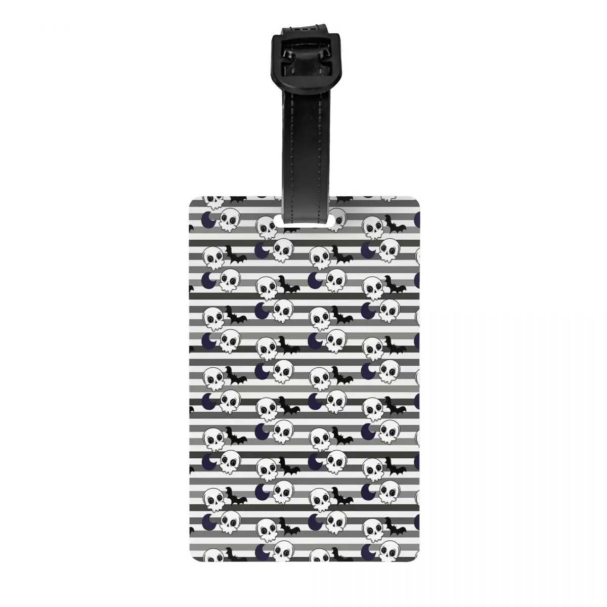 Custom Moons With Bats And Skulls Luggage Tag Privacy Protection Gothic Halloween Baggage Tags Travel Bag Labels Suitcase
Custom Moons With Bats And Skulls Luggage Tag Privacy Protection Gothic Halloween Baggage Tags Travel Bag Labels Suitcase