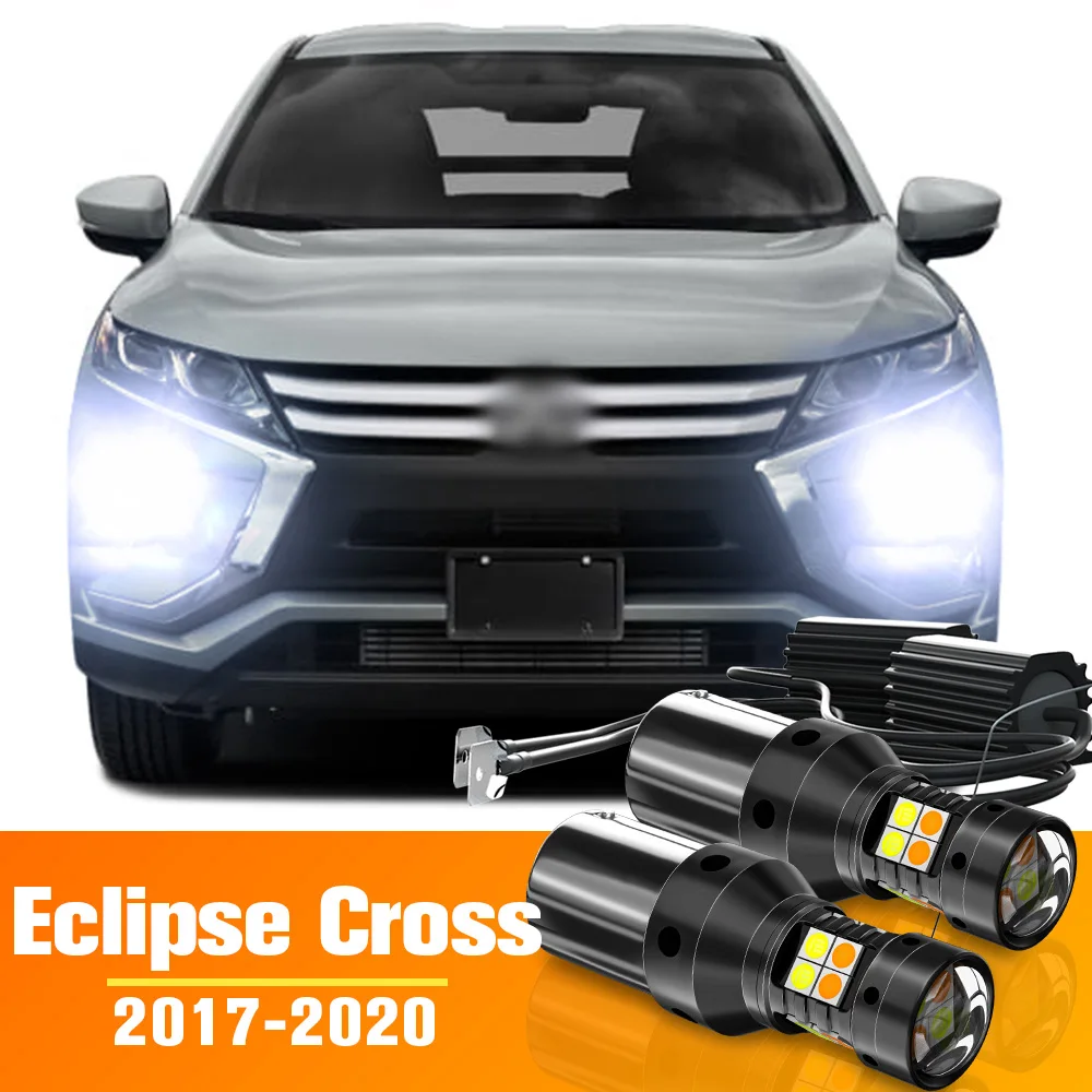 2pcs Dual Mode LED Turn Signal+Daytime Running Light DRL Accessories For Mitsubishi Eclipse Cross 2017-2020 2018 2019
2pcs Dual Mode LED Turn Signal+Daytime Running Light DRL Accessories For Mitsubishi Eclipse Cross 2017-2020 2018 2019