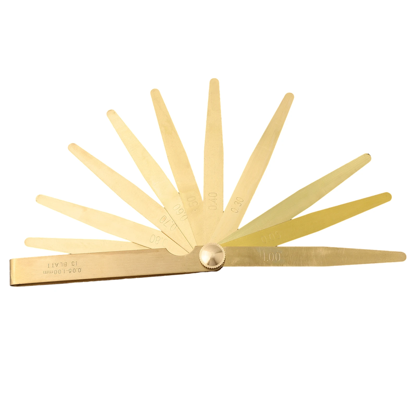 Measure Tool Feeler Gage 13 Blade Suitable For Designers Brass Engineers Feeler Gauge High Precision Measure Tool
Measure Tool Feeler Gage 13 Blade Suitable For Designers Brass Engineers Feeler Gauge High Precision Measure Tool