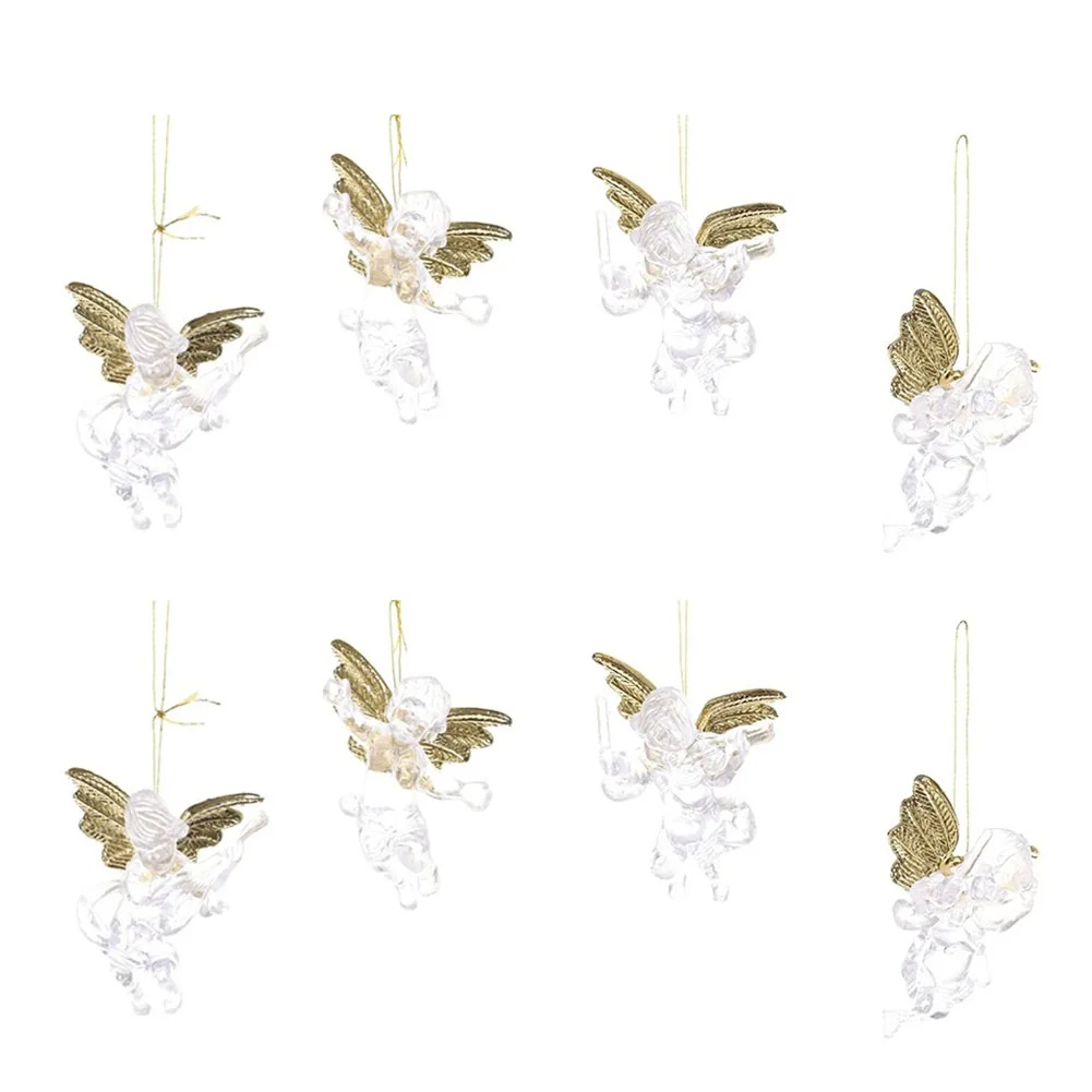 8pcs Angel Doll Christmas Tree Hanging Decoration Miniature Angels Figurine Xmas Tree Pendant Merry Christmas Decor
8pcs Angel Doll Christmas Tree Hanging Decoration Miniature Angels Figurine Xmas Tree Pendant Merry Christmas Decor