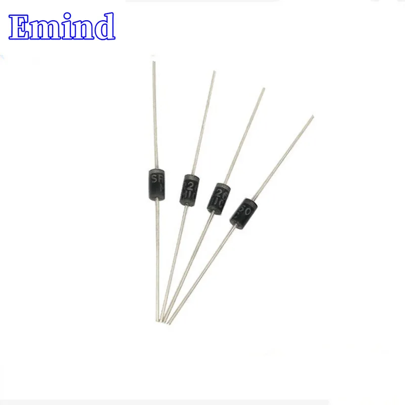 

200/500/1000/2000/5000Pcs SR260 Schottky Diode DO-15 High Quality Diode 60V/2A/700mV@2A(Vr/Io/Vf)