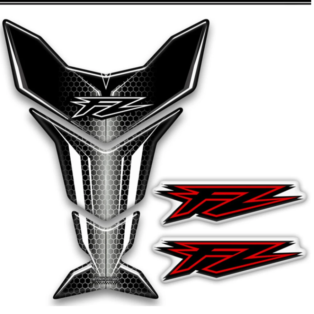 

For Yamaha FZ6 FZ6N FZ8 FZ8N FZ1 FZ1000 FZ07 FZ09 FZ10 TankPad Emblem Badge Logo Motorcycle Tank Pad Protection Decal Stickers