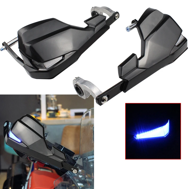 22mm 25mm 28mm Universal Motorcycle Handguard Hand Guards Handlebar Handle Bar Guards LED Turn Signal Lamp For KTM Honda Suzuki
22mm 25mm 28mm Universal Motorcycle Handguard Hand Guards Handlebar Handle Bar Guards LED Turn Signal Lamp For KTM Honda Suzuki