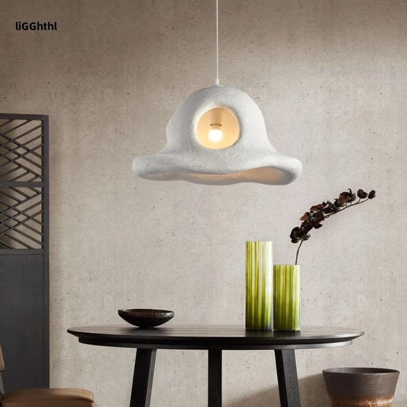 Japanese Style Wabi-Sabi LED Chandelier Original Personality Hat Light Nordic Cream Style Bar Designer Chandelier
Japanese Style Wabi-Sabi LED Chandelier Original Personality Hat Light Nordic Cream Style Bar Designer Chandelier