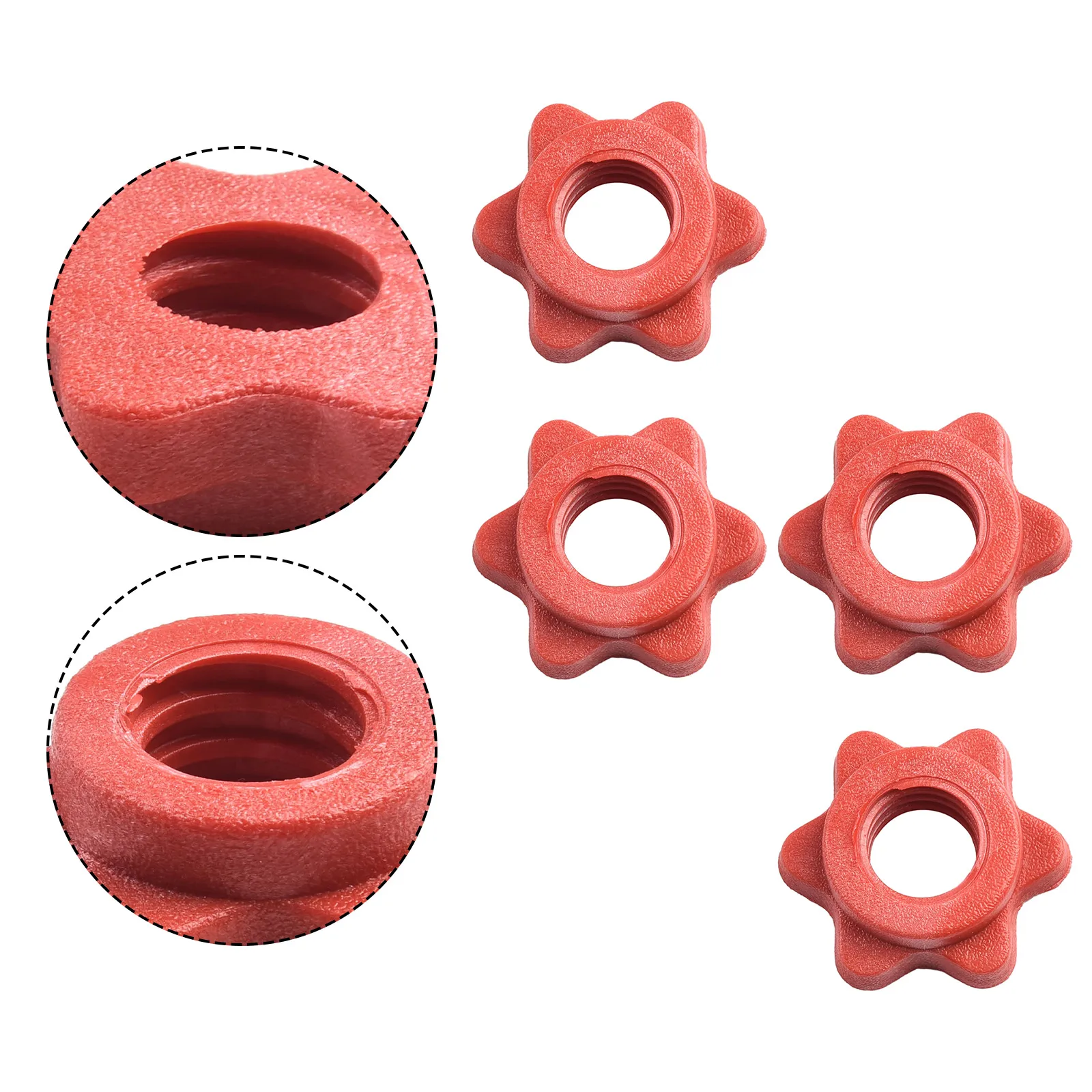 25mm(1\\\") Dumbbell Nut 4pc Bar Check Collars Dumbbell Lock Nut Plastic Red Screw Spinlock Weight New Practical
25mm(1\\\") Dumbbell Nut 4pc Bar Check Collars Dumbbell Lock Nut Plastic Red Screw Spinlock Weight New Practical