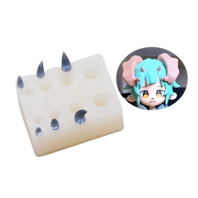 Tiny Devil Horn Silicone Mold Mini Animal Horn Pendants Molds Epoxy Resin Mold E0BE
Tiny Devil Horn Silicone Mold Mini Animal Horn Pendants Molds Epoxy Resin Mold E0BE