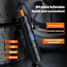 6000mAh 150PSI Rechargeable Air Pump 12V Tire Inflator for Car Bicycle Tires Balls Portable Compressor Digital Car Tyre Pump
6000mAh 150PSI Rechargeable Air Pump 12V Tire Inflator for Car Bicycle Tires Balls Portable Compressor Digital Car Tyre Pump