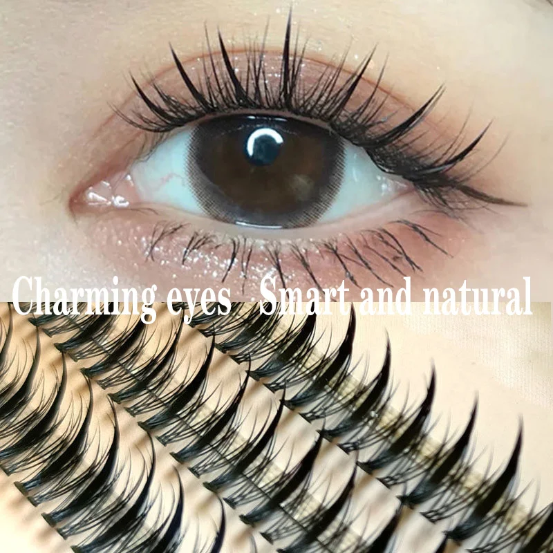 Octopus Grafting False Eyelashes Self-grafting Thick Three-dimensional Sandwich Natural Single Cluster Curling Cosmetic Tools
Octopus Grafting False Eyelashes Self-grafting Thick Three-dimensional Sandwich Natural Single Cluster Curling Cosmetic Tools